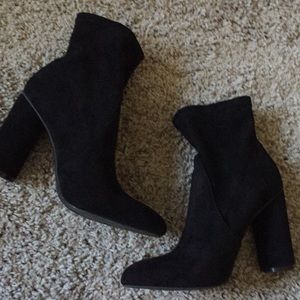 Black Suede Boots